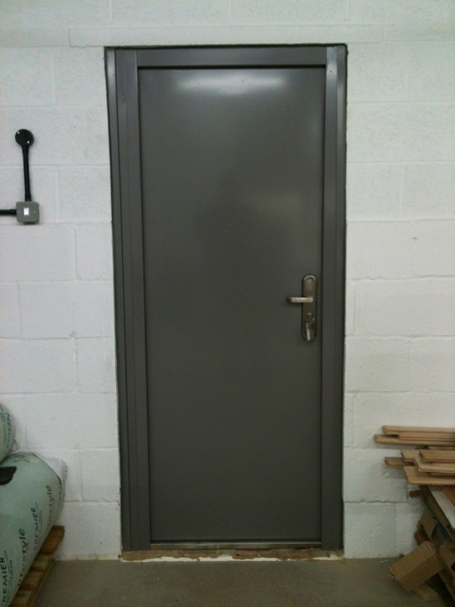 Grey-Steel-Door